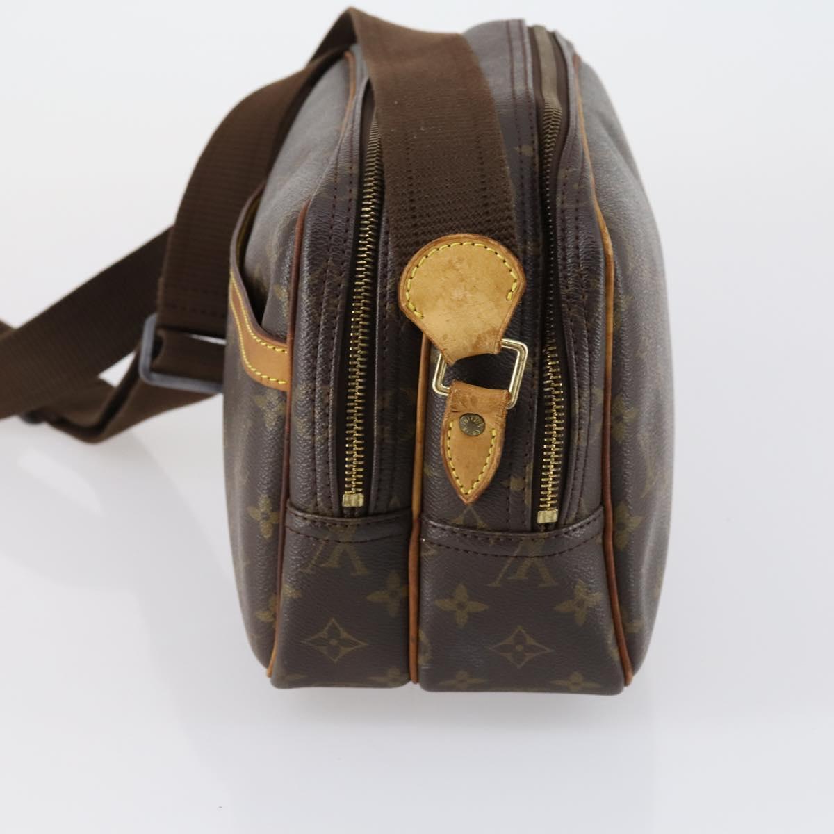 LOUIS VUITTON Monogram Reporter PM Shoulder Bag M45254 LV Auth ep12192