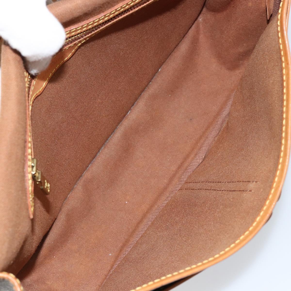 LOUIS VUITTON Monogram Gibeciere MM Shoulder Bag M42247 LV Auth ep12193