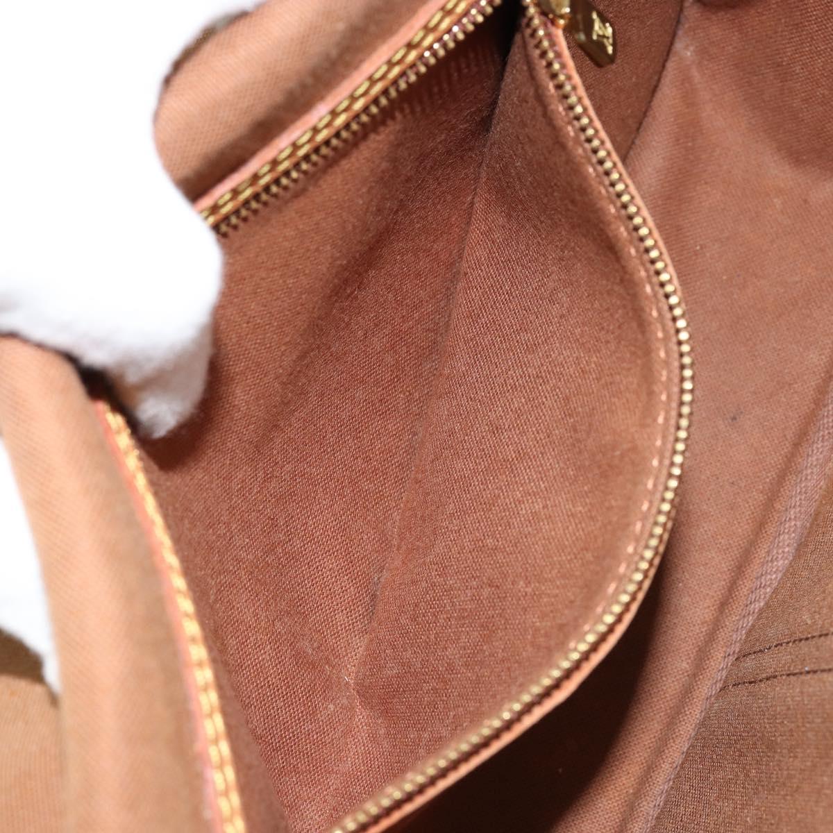 LOUIS VUITTON Monogram Gibeciere MM Shoulder Bag M42247 LV Auth ep12193