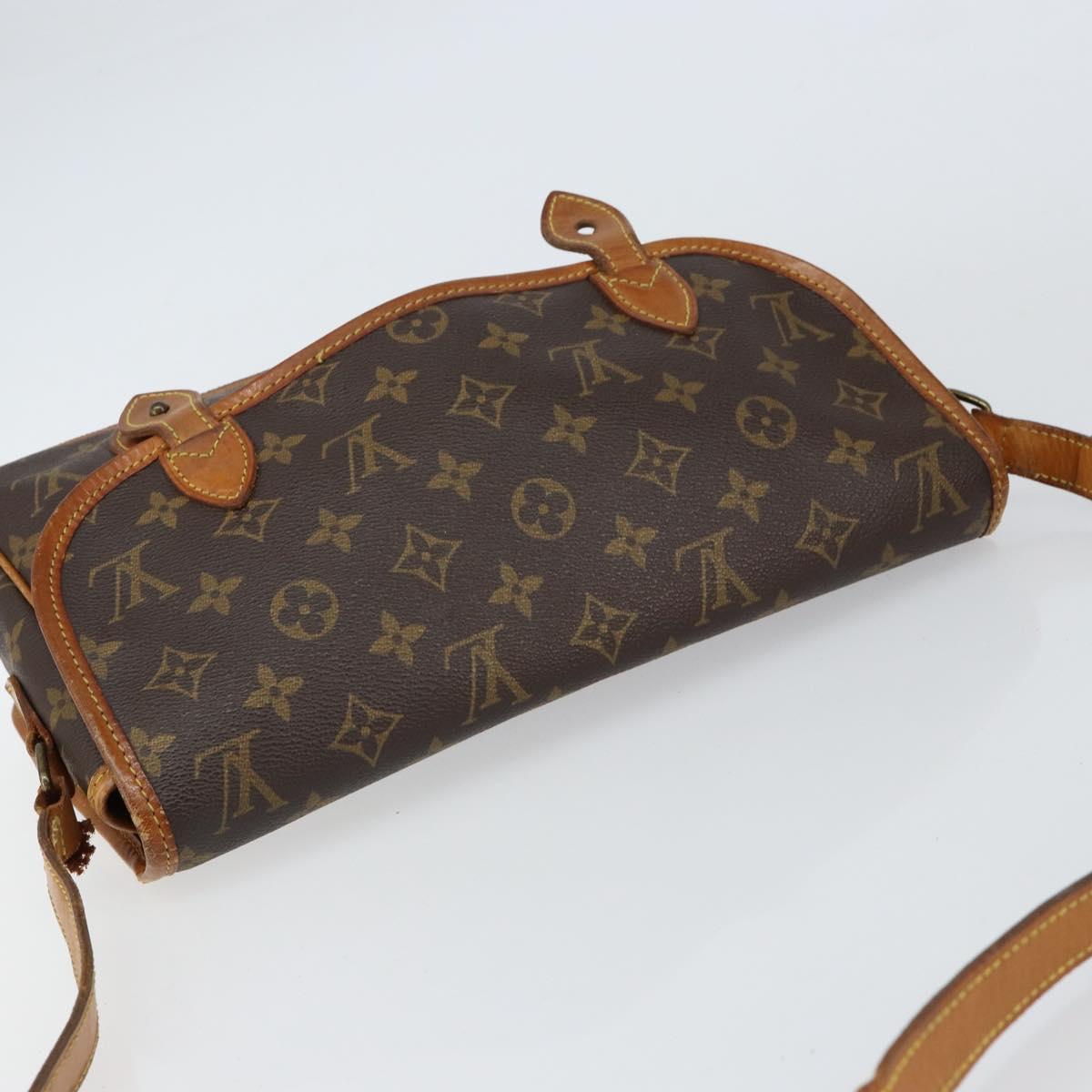 LOUIS VUITTON Monogram Gibeciere MM Shoulder Bag M42247 LV Auth ep12193
