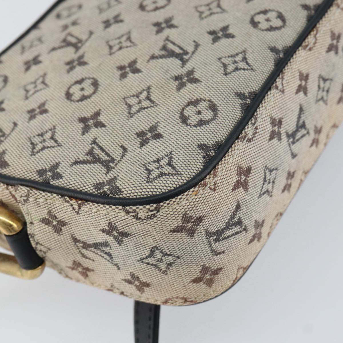 LOUIS VUITTON Monogram Mini Juliet MM Shoulder Bag Blue M92004 LV Auth ep12196