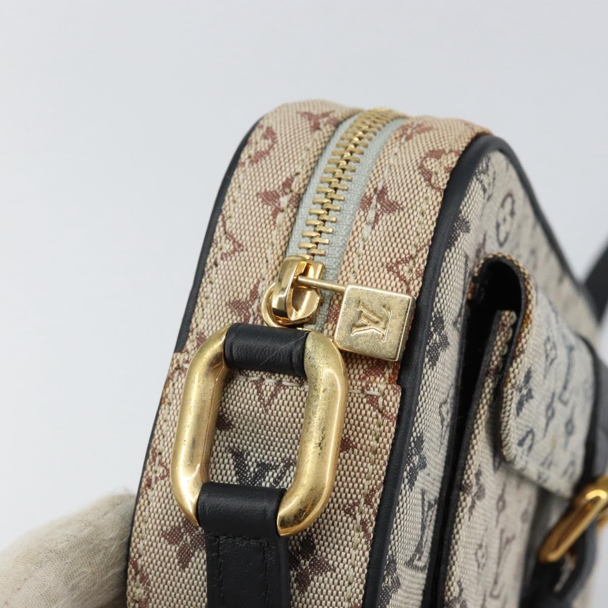 LOUIS VUITTON Monogram Mini Juliet MM Shoulder Bag Blue M92004 LV Auth ep12196