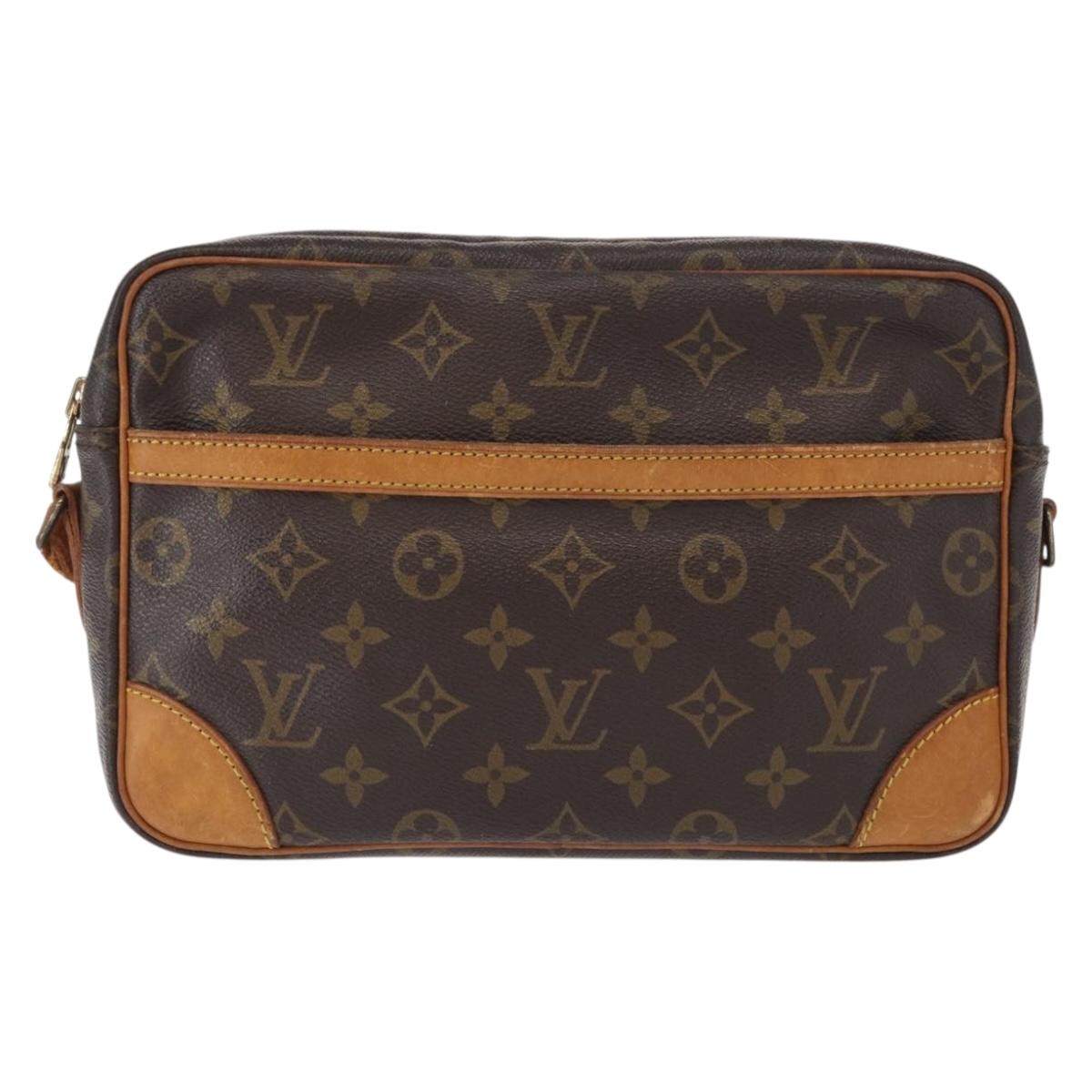 LOUIS VUITTON Monogram Trocadero 27 Shoulder Bag M51274 LV Auth ep12205