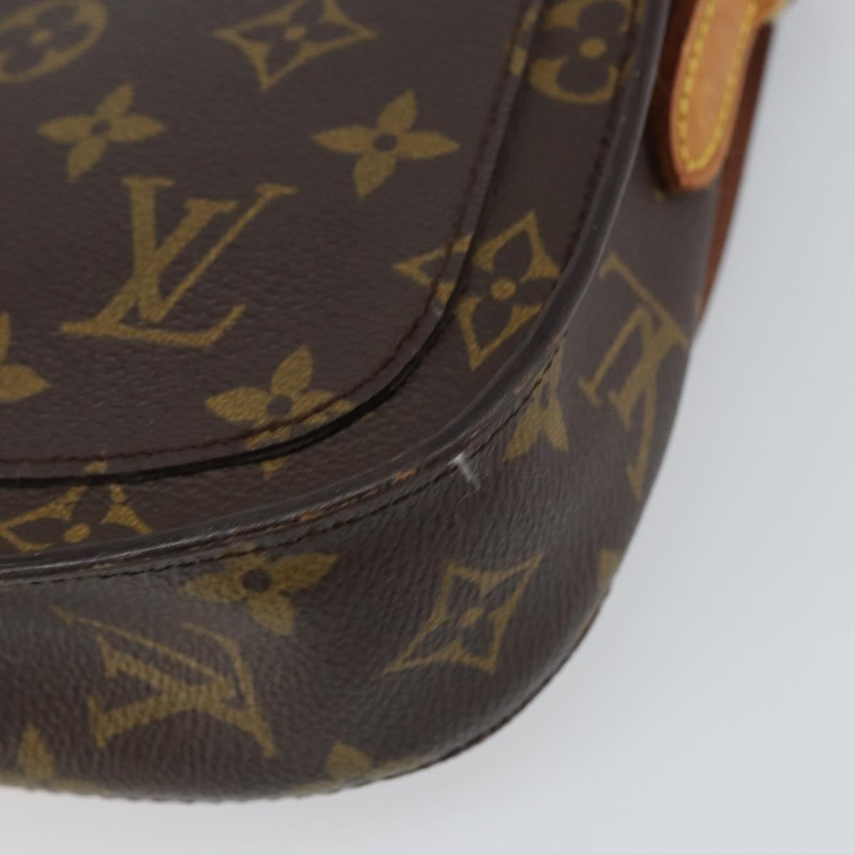 LOUIS VUITTON Monogram Saint Cloud PM Shoulder Bag M51244 LV Auth ep12207