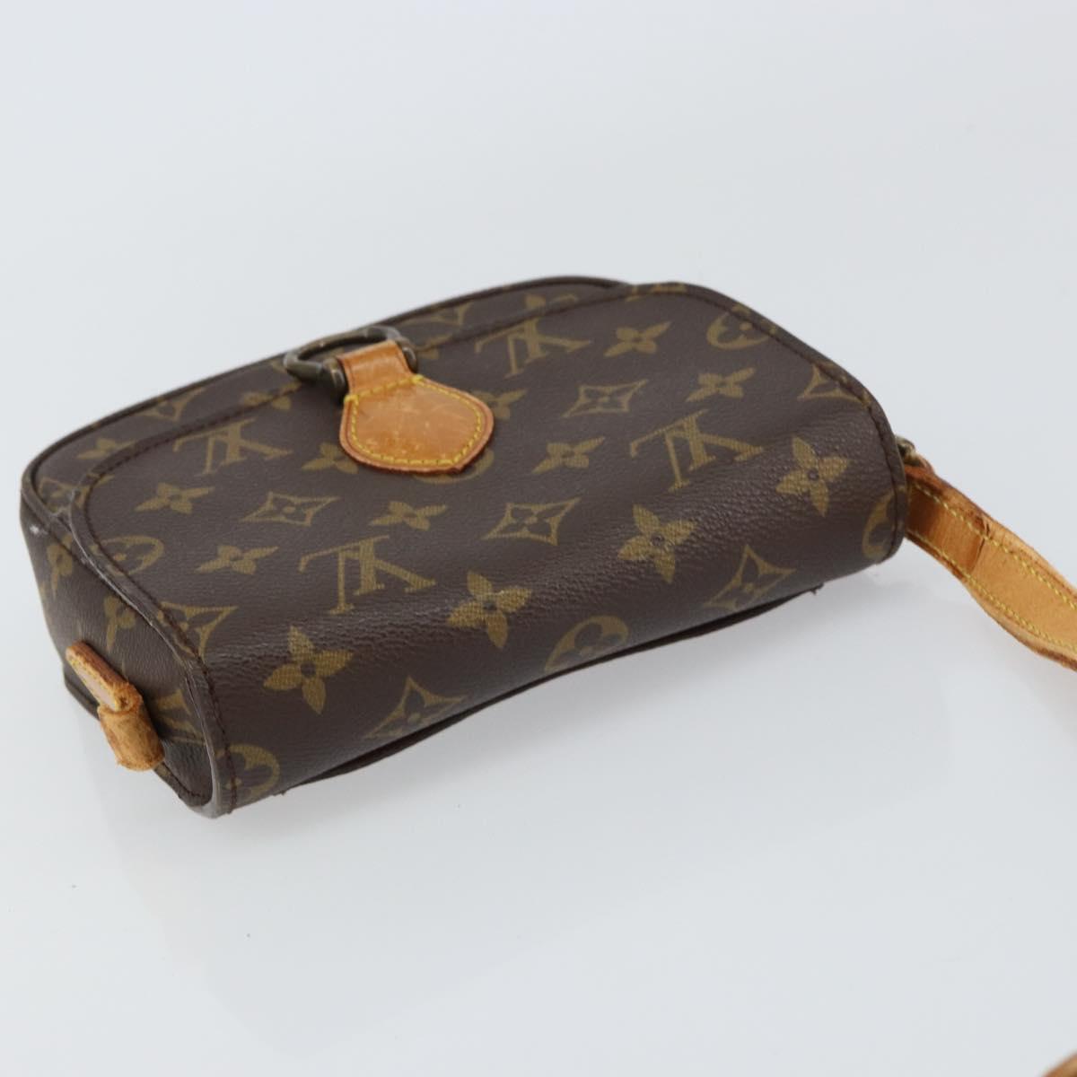 LOUIS VUITTON Monogram Saint Cloud PM Shoulder Bag M51244 LV Auth ep12207
