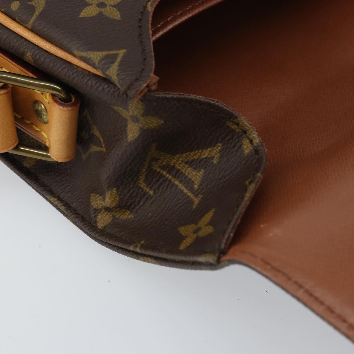 LOUIS VUITTON Monogram Cartouchiere GM Shoulder Bag M51252 LV Auth ep12210