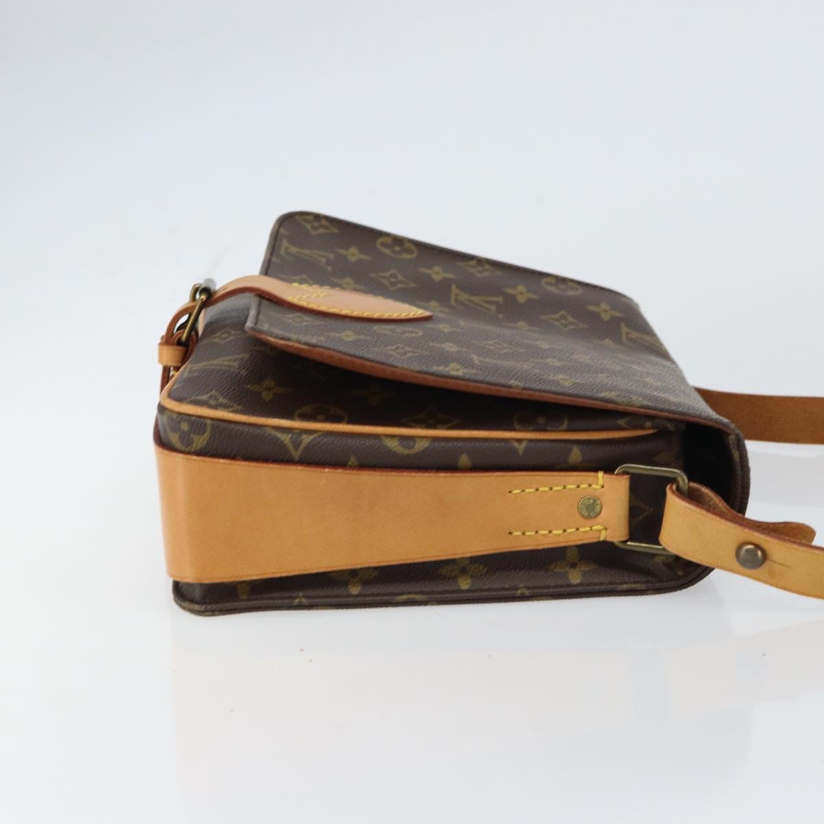 LOUIS VUITTON Monogram Cartouchiere GM Shoulder Bag M51252 LV Auth ep12210