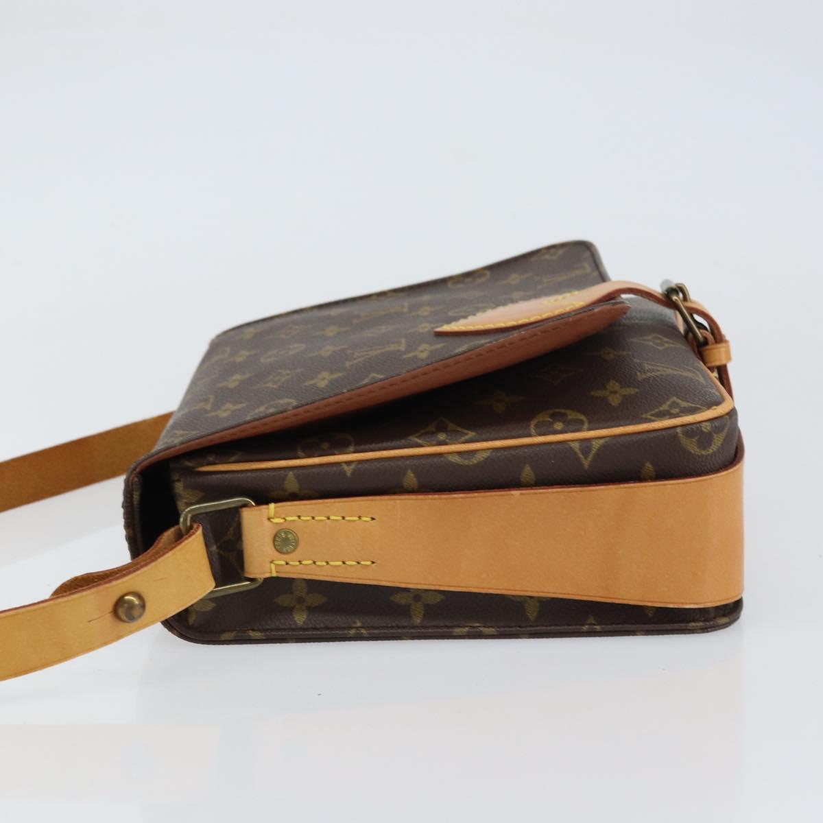 LOUIS VUITTON Monogram Cartouchiere GM Shoulder Bag M51252 LV Auth ep12210