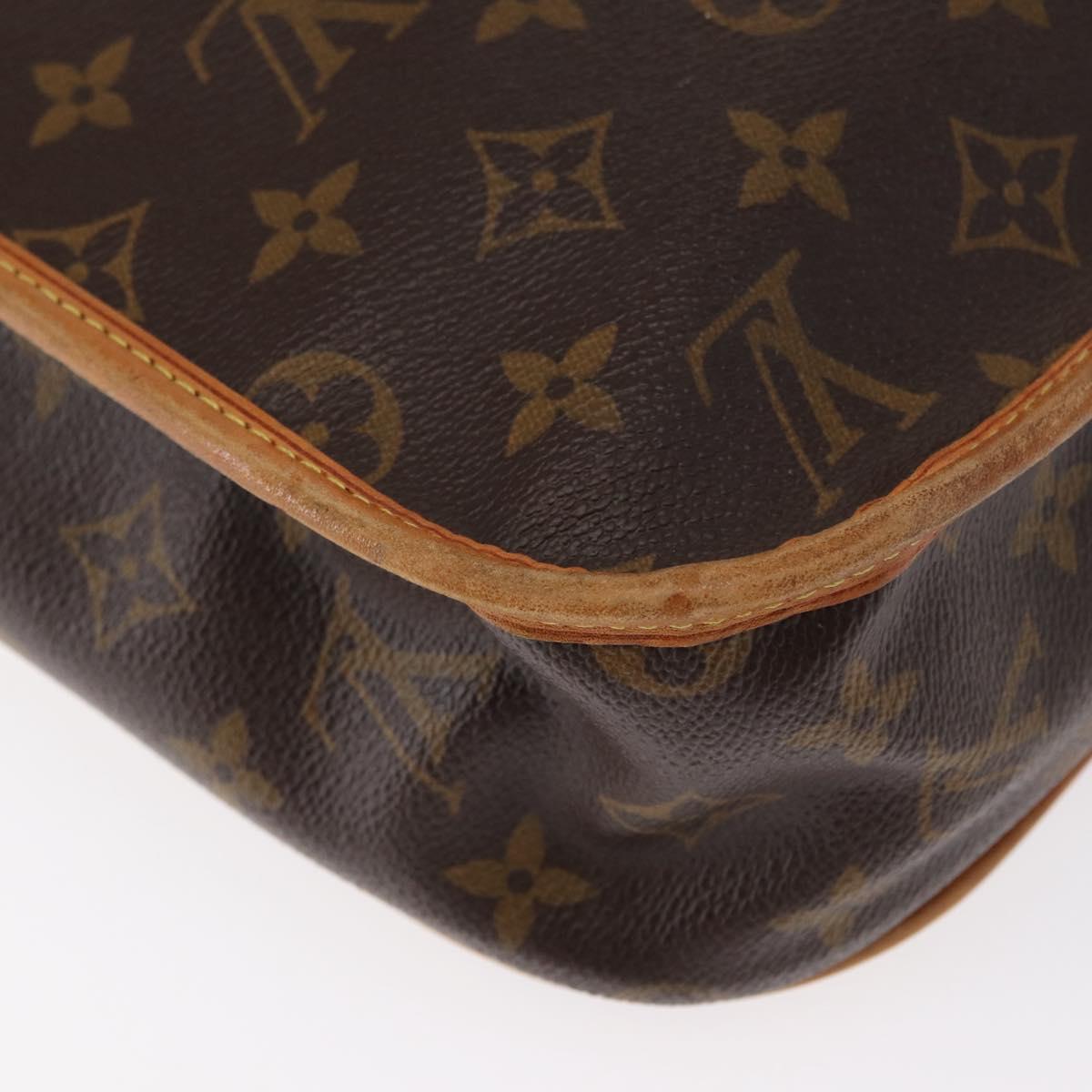 LOUIS VUITTON Monogram Messenger Bosphore GM Shoulder Bag M40105 LV Auth ep12215