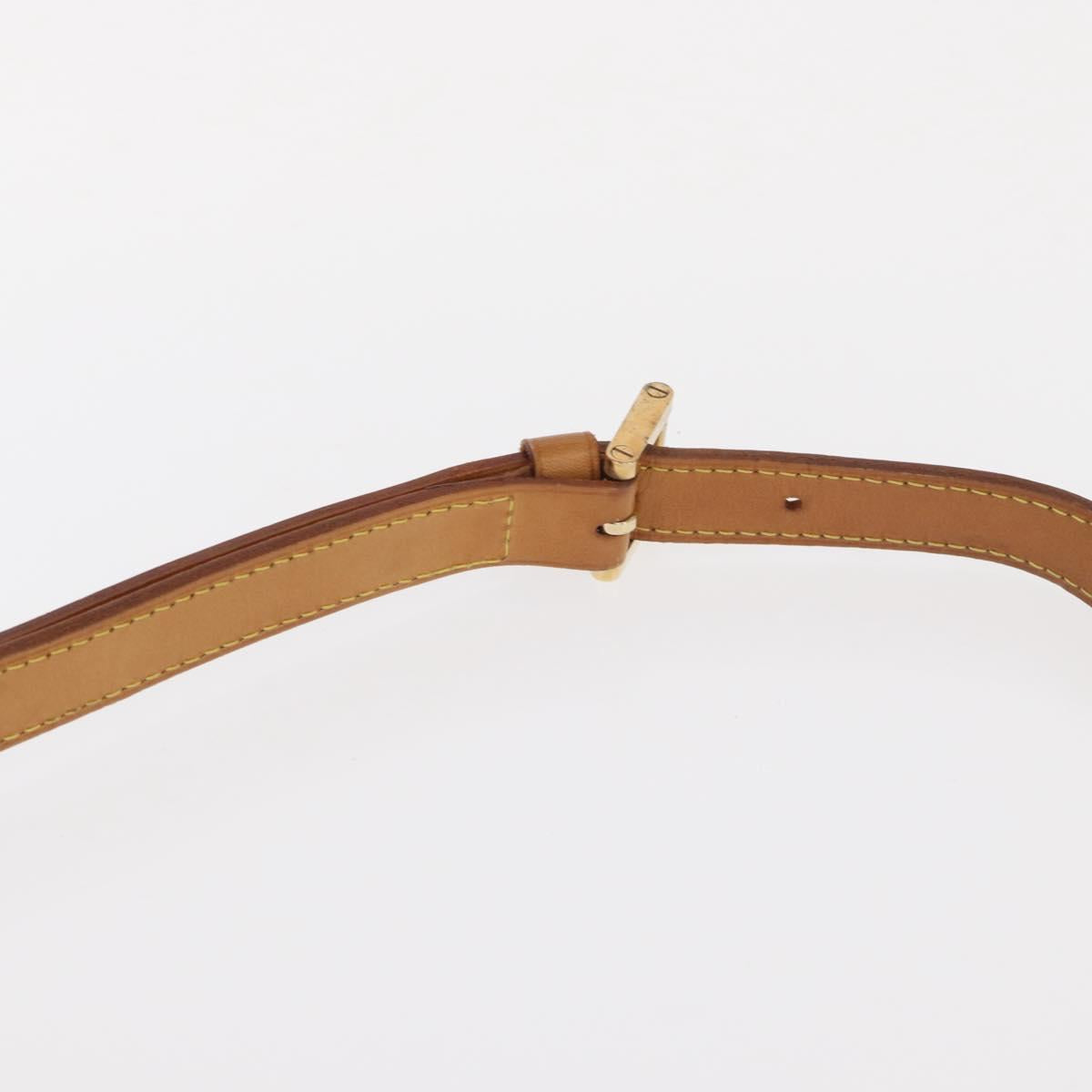 LOUIS VUITTON Monogram Vernis Thompson Street Bag Beige M91301 LV Auth ep12217