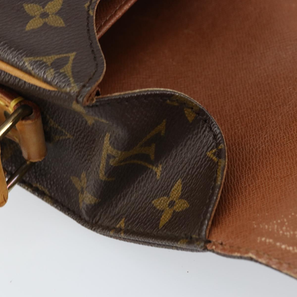 LOUIS VUITTON Monogram Cartouchiere GM Shoulder Bag M51252 LV Auth ep12222