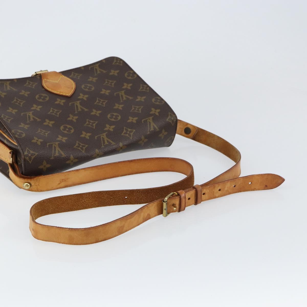 LOUIS VUITTON Monogram Cartouchiere GM Shoulder Bag M51252 LV Auth ep12222
