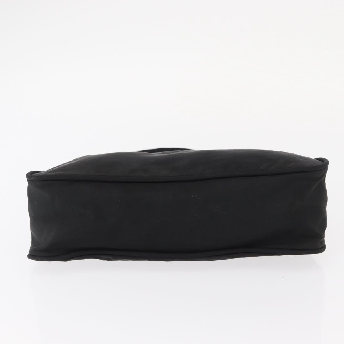 PRADA Hand Bag Nylon Black Auth ep12246