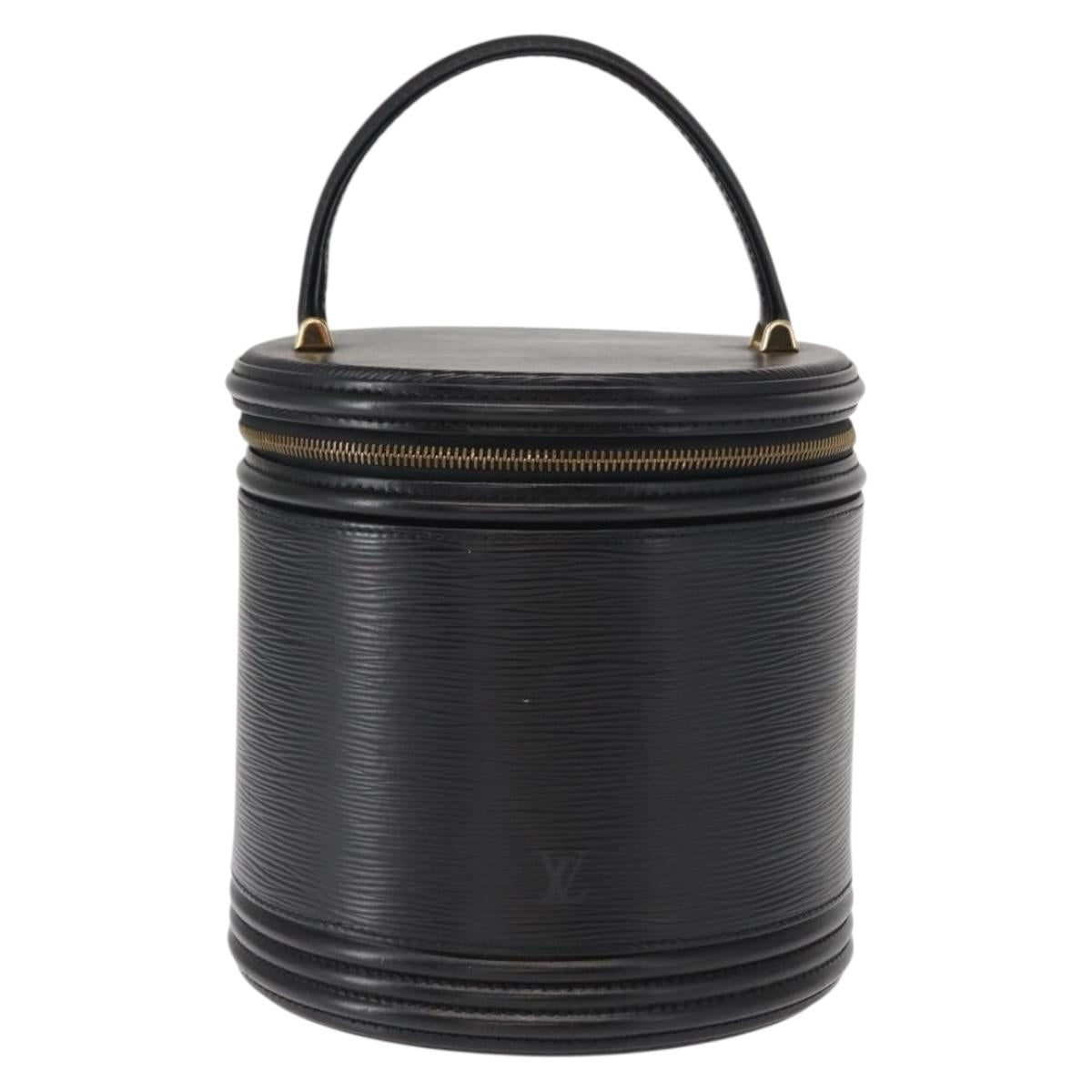 LOUIS VUITTON Epi Cannes Hand Bag Black M48032 LV Auth ep12249