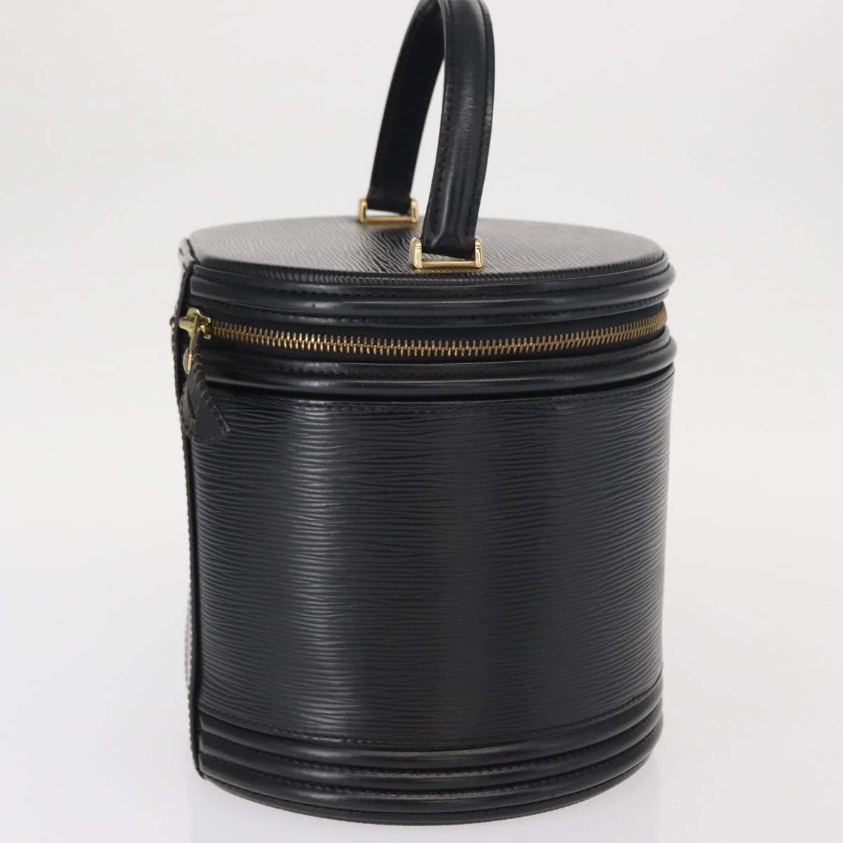 LOUIS VUITTON Epi Cannes Hand Bag Black M48032 LV Auth ep12249