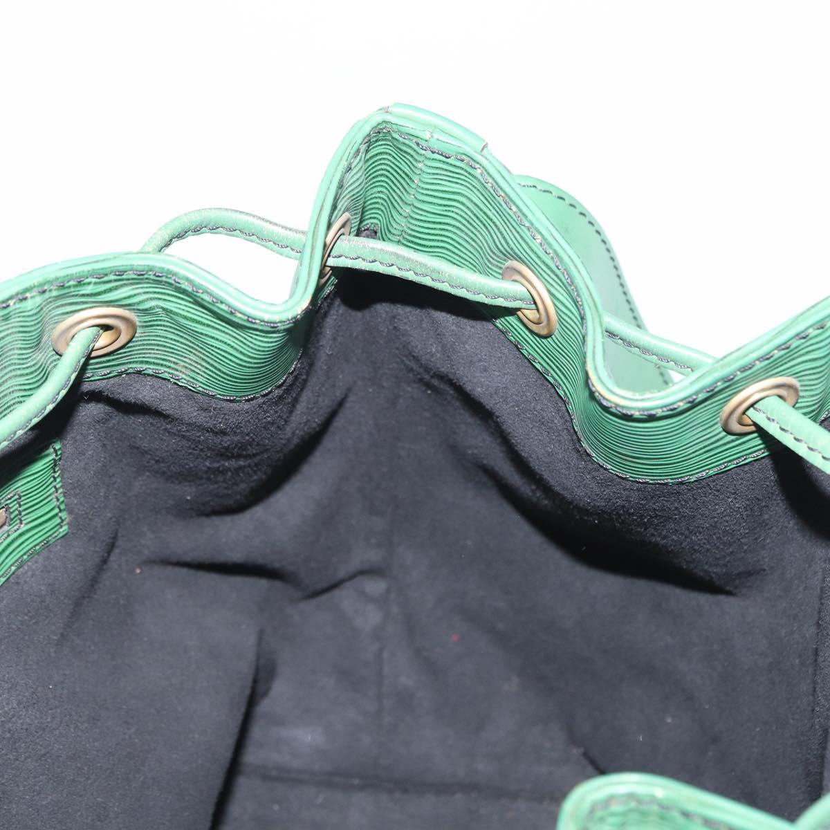 LOUIS VUITTON Epi Petit Noe Shoulder Bag Green M44104 LV Auth ep12277