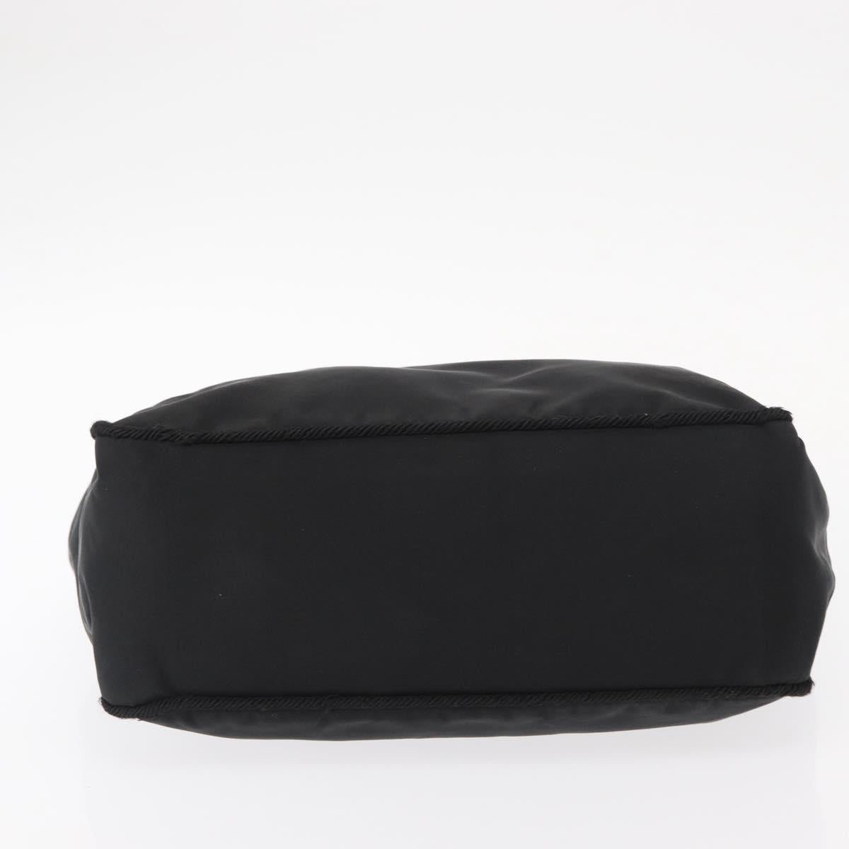 PRADA Hand Bag Nylon Black Auth ep12285