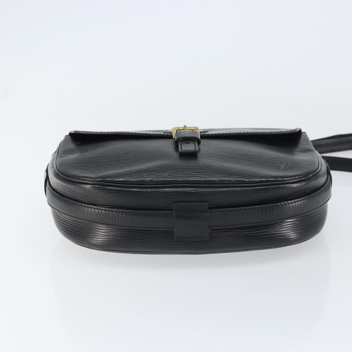 LOUIS VUITTON Epi Jeune Fille MM Shoulder Bag Black M52152 LV Auth ep12297