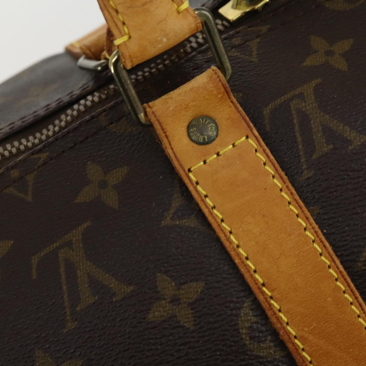 LOUIS VUITTON Monogram Keepall 50 Boston Bag M41426 LV Auth ep12311