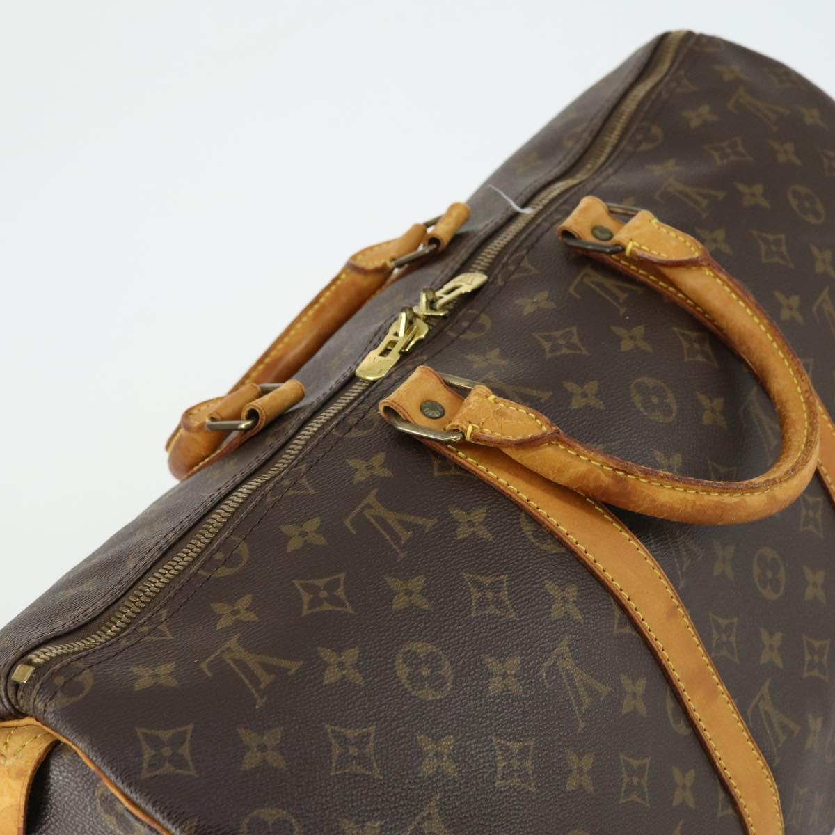 LOUIS VUITTON Monogram Keepall 50 Boston Bag M41426 LV Auth ep12311
