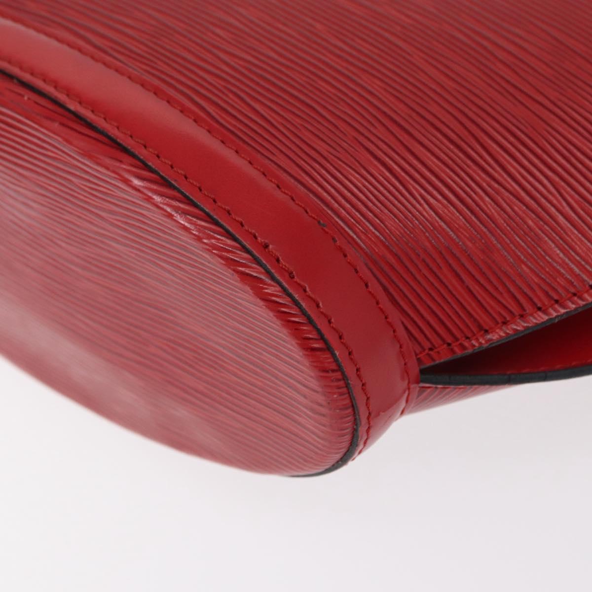 LOUIS VUITTON Epi Saint Jacques Shoulder Bag Red M52277 LV Auth ep12316