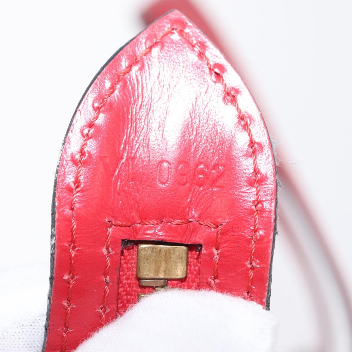 LOUIS VUITTON Epi Saint Jacques Shoulder Bag Red M52277 LV Auth ep12316