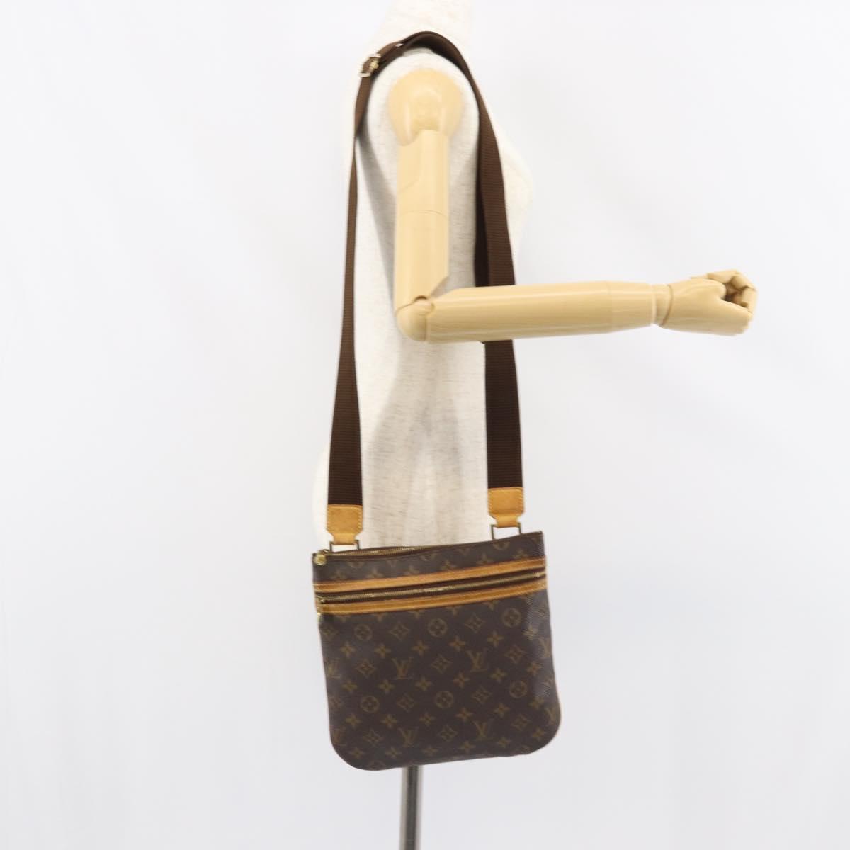 LOUIS VUITTON Monogram Pochette Bosphore Shoulder Bag M40044 LV Auth ep12317