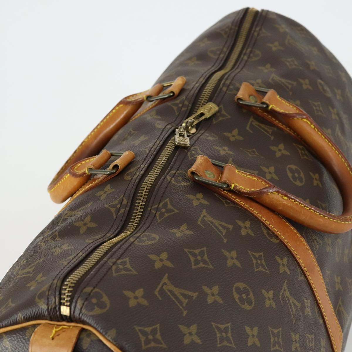 LOUIS VUITTON Monogram Keepall 50 Boston Bag M41426 LV Auth ep12366