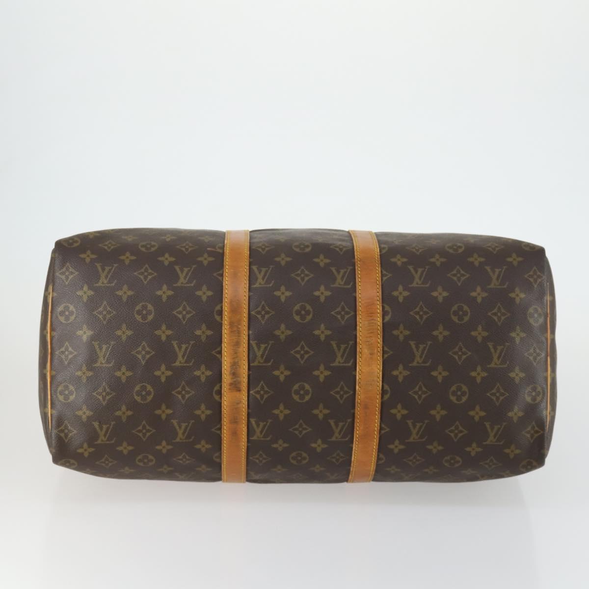 LOUIS VUITTON Monogram Keepall 50 Boston Bag M41426 LV Auth ep12366