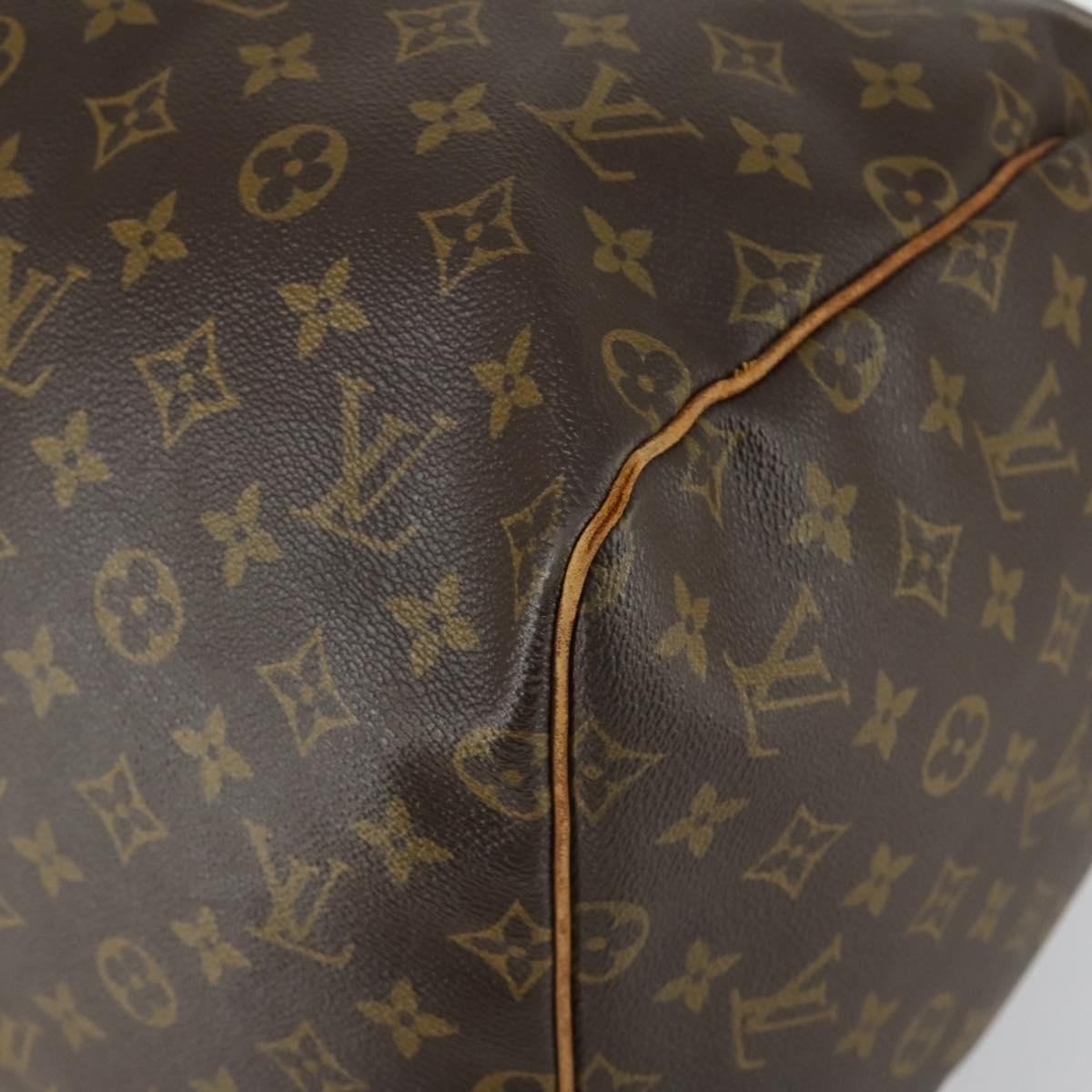LOUIS VUITTON Monogram Keepall 55 Boston Bag M41424 LV Auth ep12372