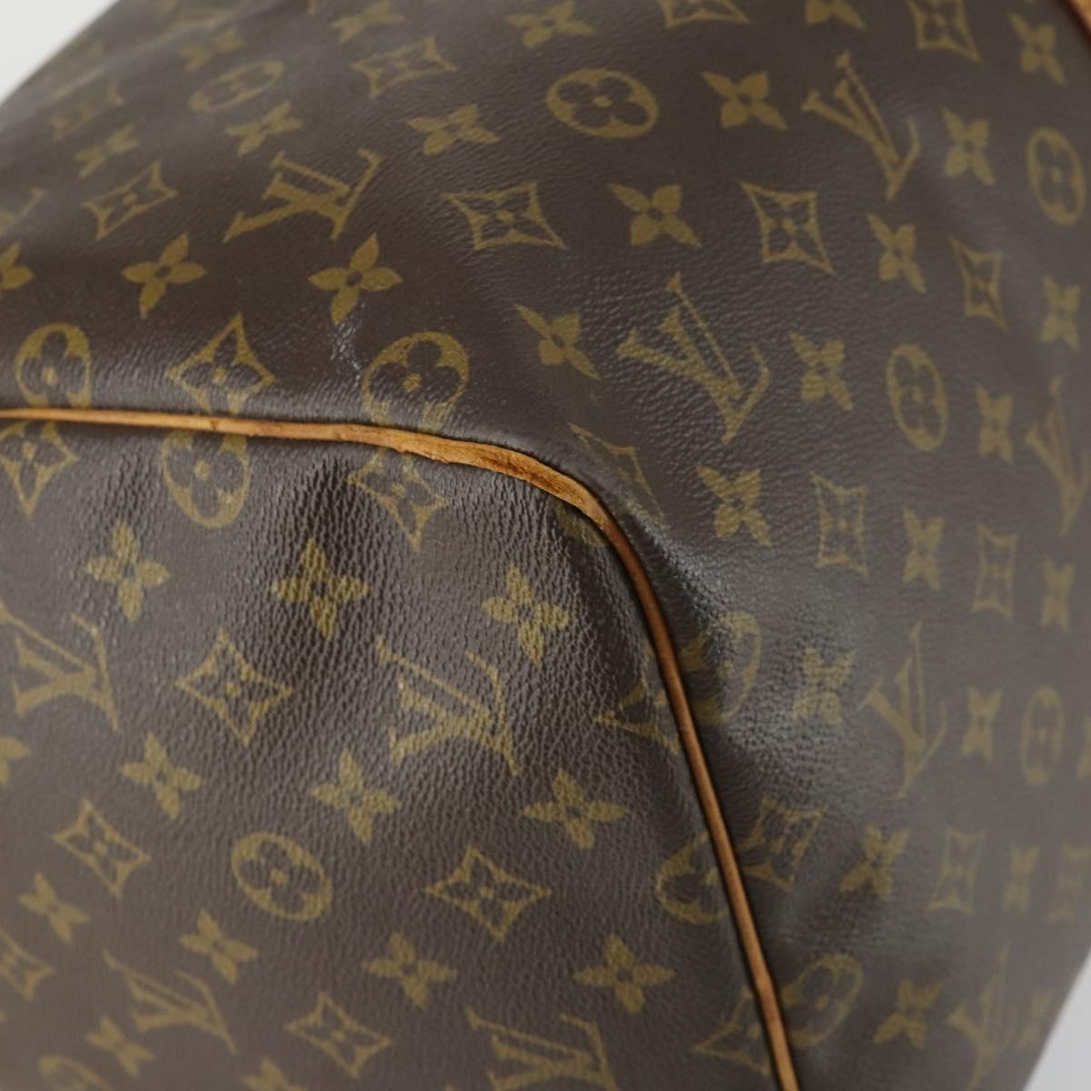 LOUIS VUITTON Monogram Keepall 55 Boston Bag M41424 LV Auth ep12372