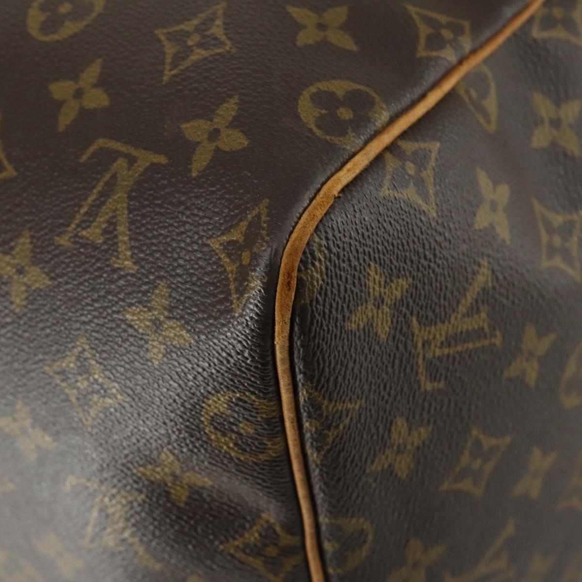 LOUIS VUITTON Monogram Keepall 55 Boston Bag M41424 LV Auth ep12372