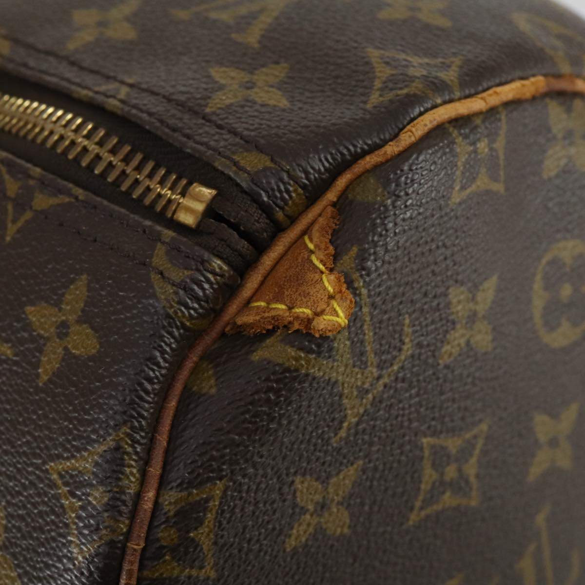 LOUIS VUITTON Monogram Keepall 55 Boston Bag M41424 LV Auth ep12372
