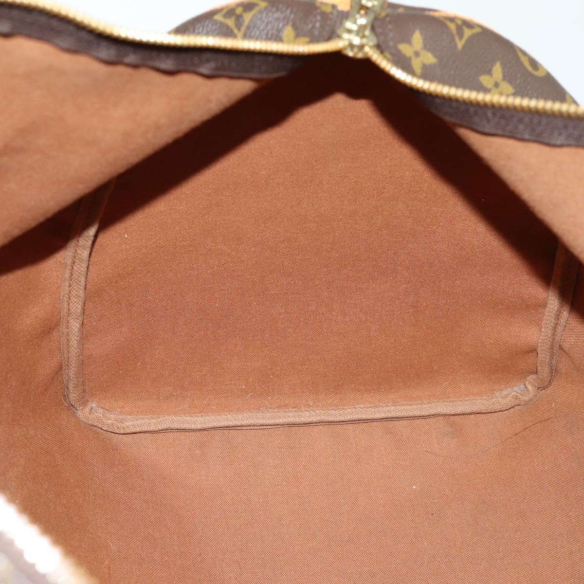 LOUIS VUITTON Monogram Keepall 55 Boston Bag M41424 LV Auth ep12372