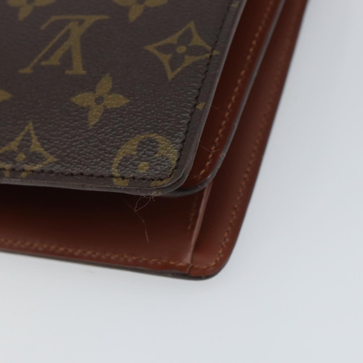 LOUIS VUITTON Monogram Concorde Hand Bag M51190 LV Auth ep12378