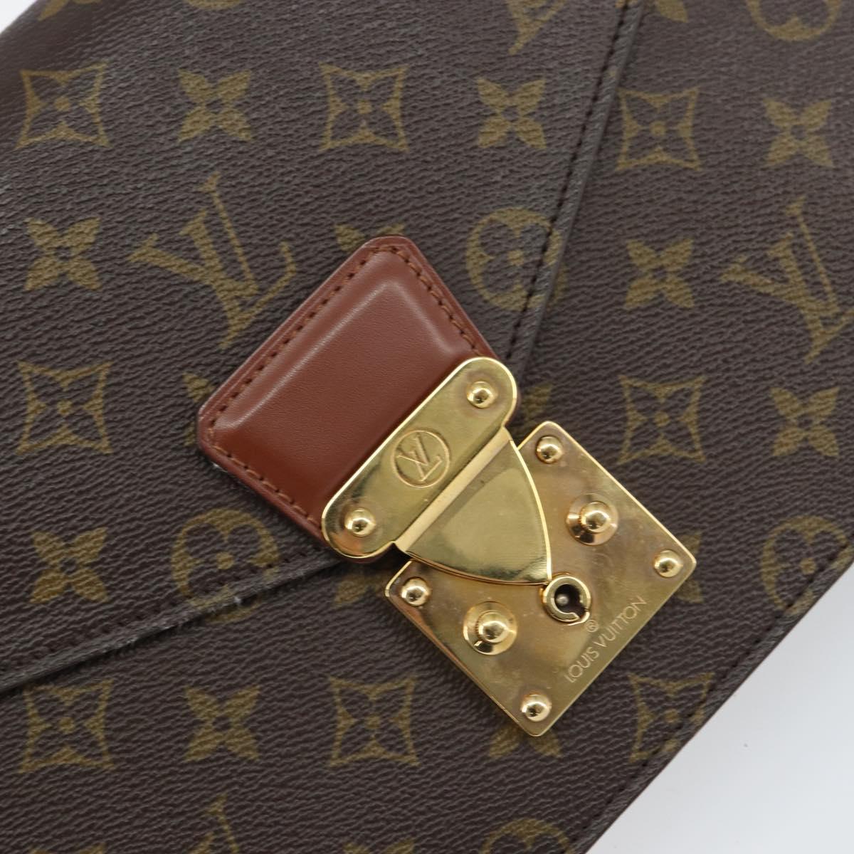 LOUIS VUITTON Monogram Concorde Hand Bag M51190 LV Auth ep12378