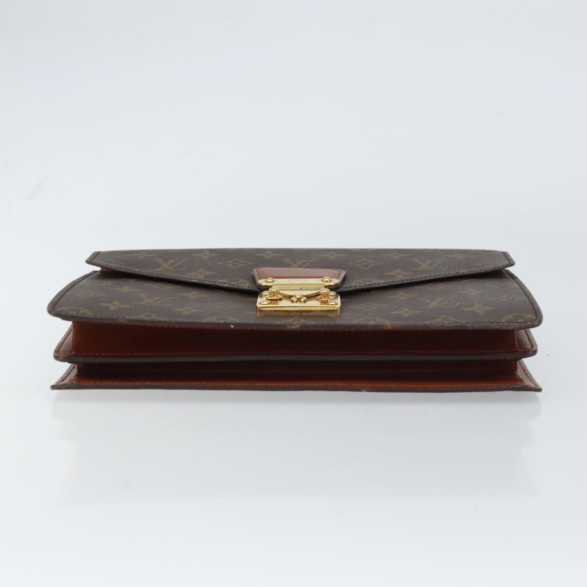 LOUIS VUITTON Monogram Concorde Hand Bag M51190 LV Auth ep12378