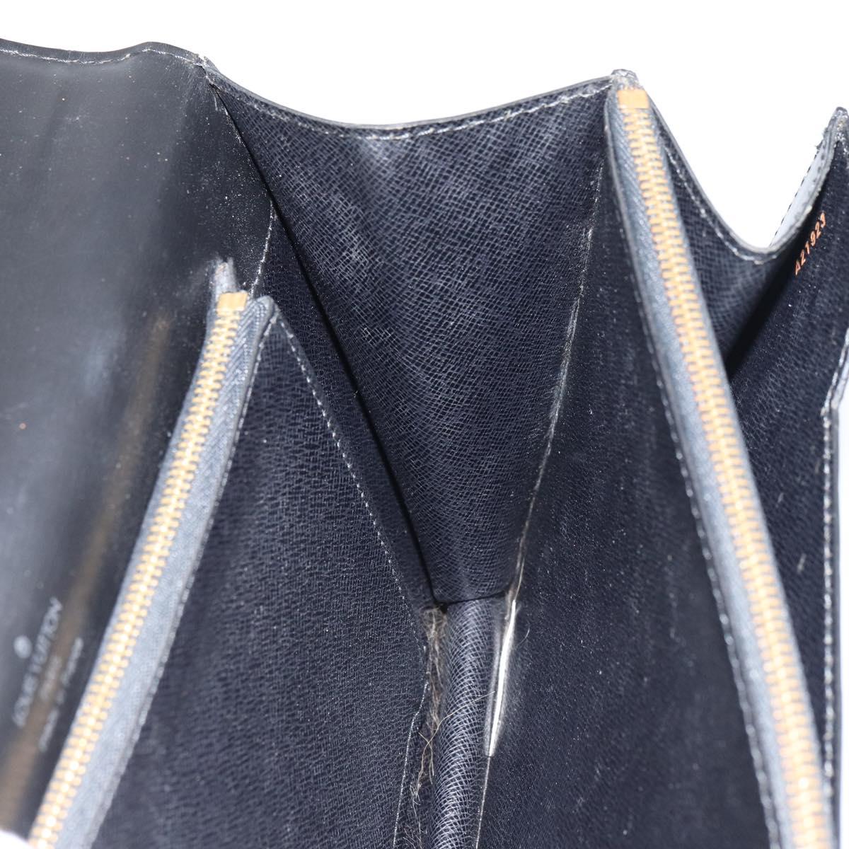 LOUIS VUITTON Epi Concorde Hand Bag Black M52132 LV Auth ep12387