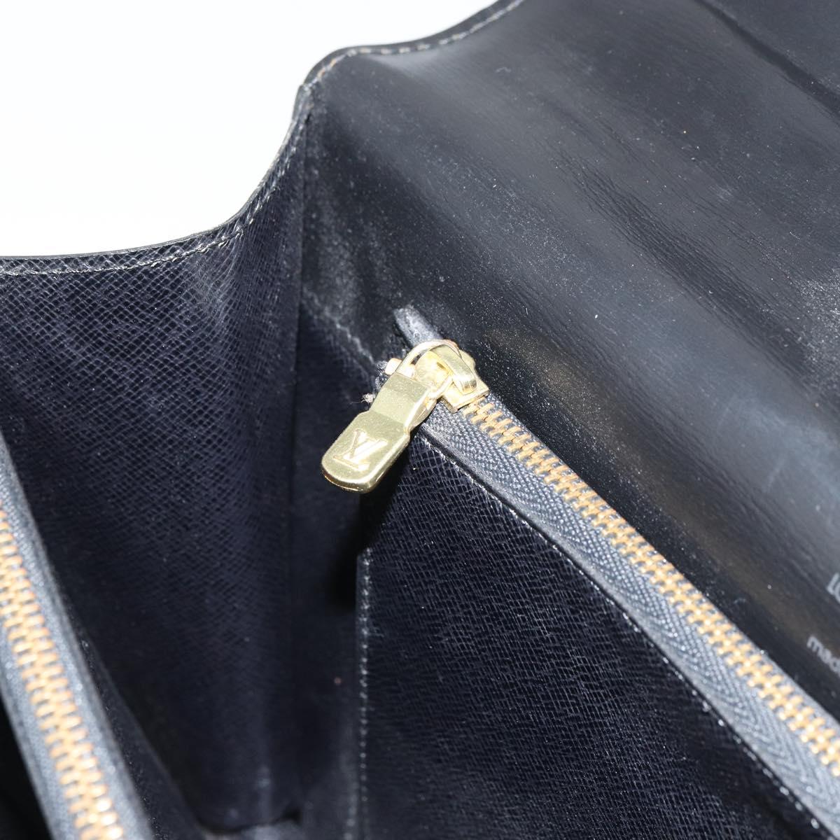 LOUIS VUITTON Epi Concorde Hand Bag Black M52132 LV Auth ep12387