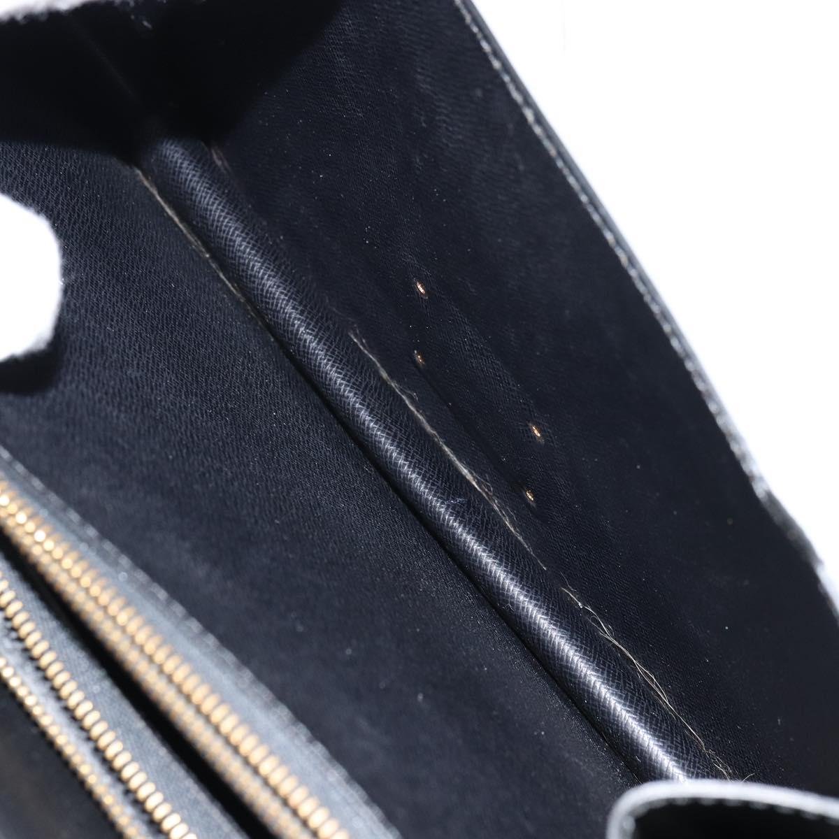 LOUIS VUITTON Epi Concorde Hand Bag Black M52132 LV Auth ep12387