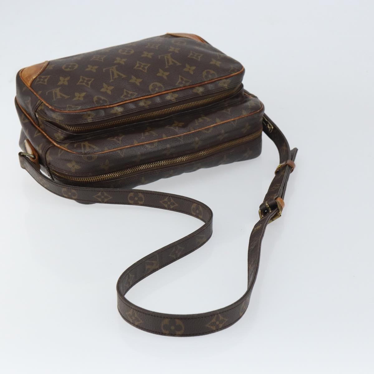 LOUIS VUITTON Monogram Nile Shoulder Bag M45244 LV Auth ep12392