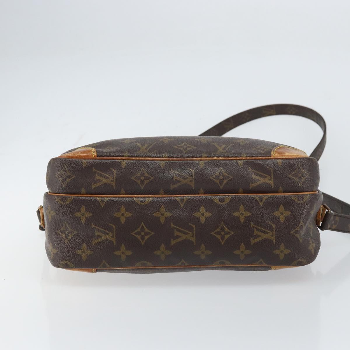 LOUIS VUITTON Monogram Nile Shoulder Bag M45244 LV Auth ep12392