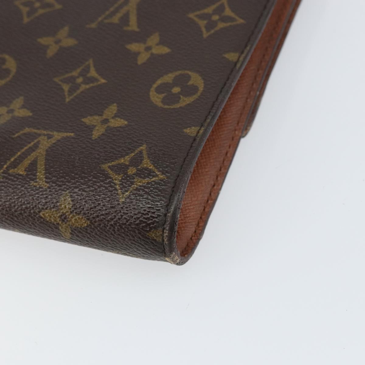 LOUIS VUITTON Monogram Porte Envelope Clutch Bag M51801 LV Auth ep12409