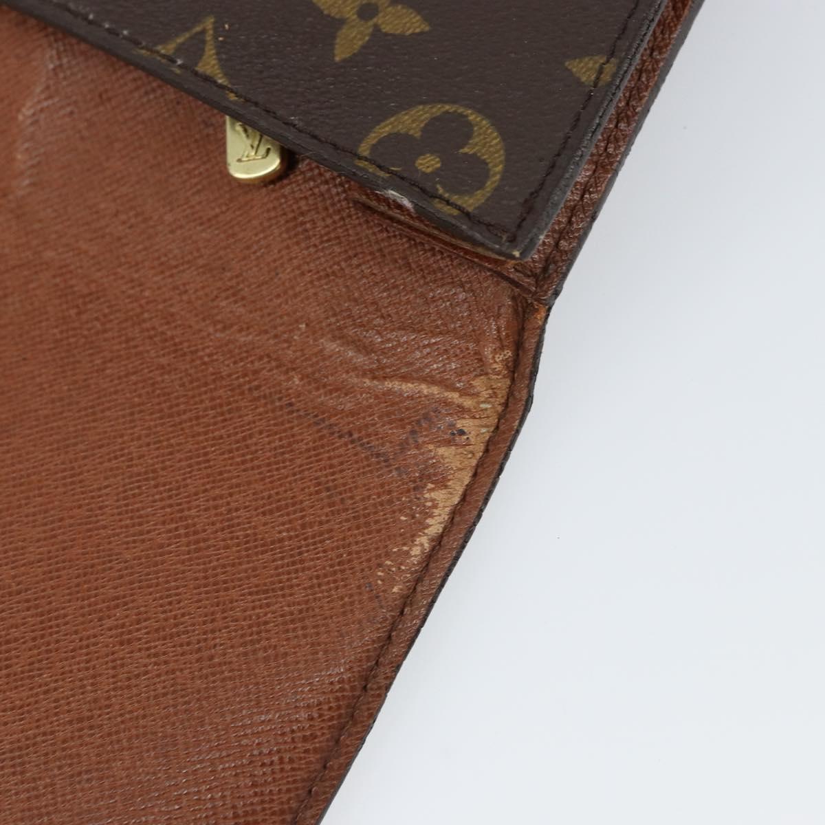 LOUIS VUITTON Monogram Porte Envelope Clutch Bag M51801 LV Auth ep12409