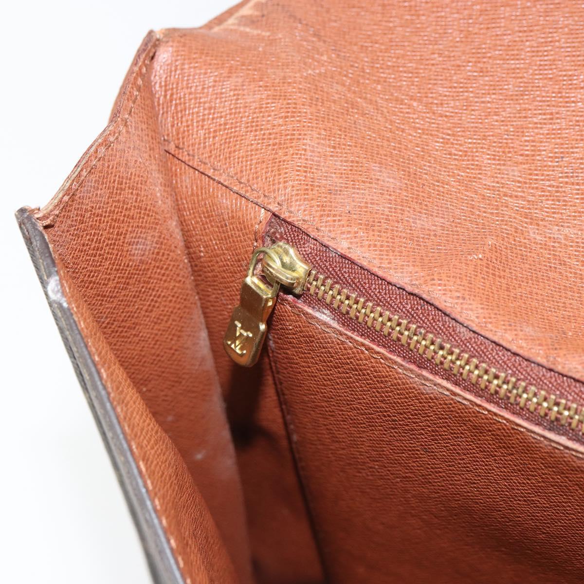 LOUIS VUITTON Monogram Porte Envelope Clutch Bag M51801 LV Auth ep12409