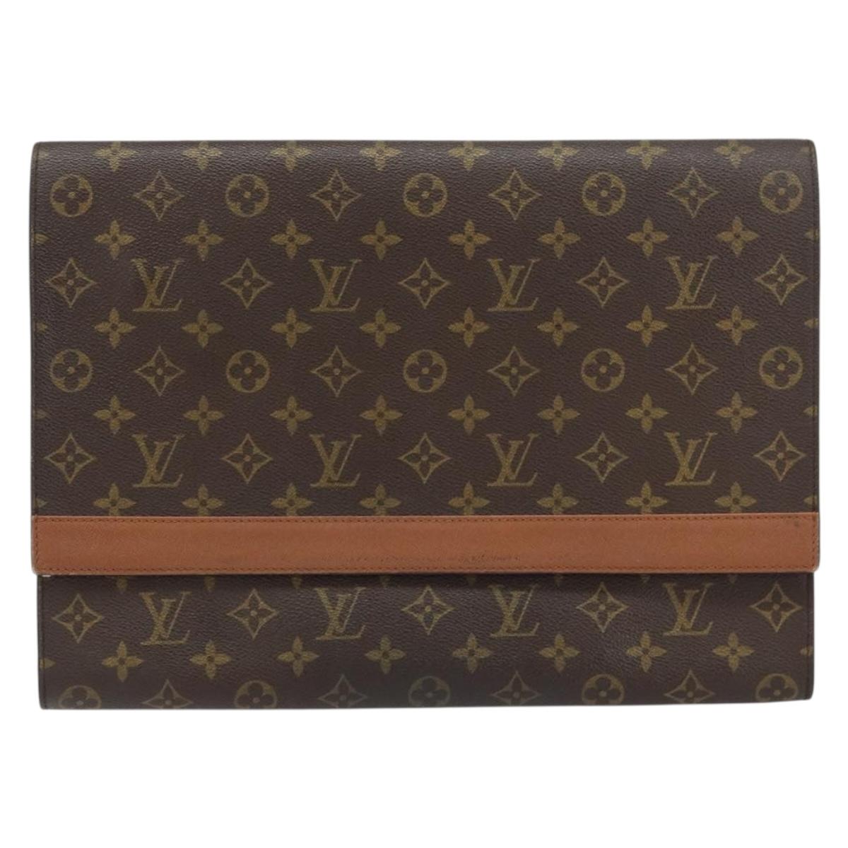 LOUIS VUITTON Monogram Porte Envelope Clutch Bag M51801 LV Auth ep12409