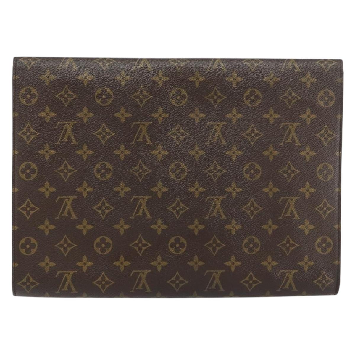 LOUIS VUITTON Monogram Porte Envelope Clutch Bag M51801 LV Auth ep12409