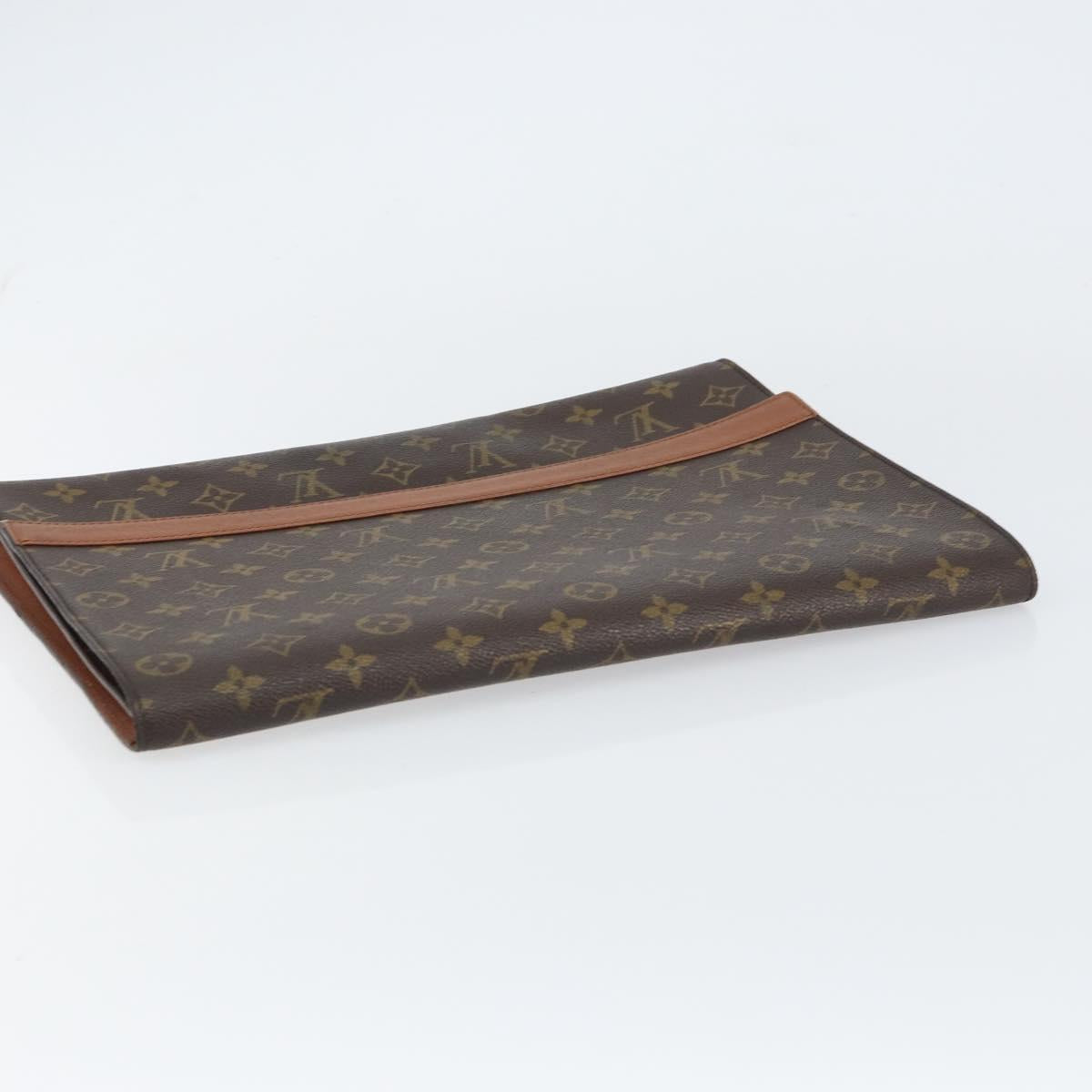 LOUIS VUITTON Monogram Porte Envelope Clutch Bag M51801 LV Auth ep12409
