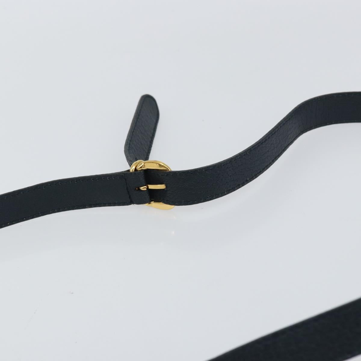 GUCCI GG Supreme Shoulder Bag PVC Navy Gold 001 116 0847 Auth ep12430