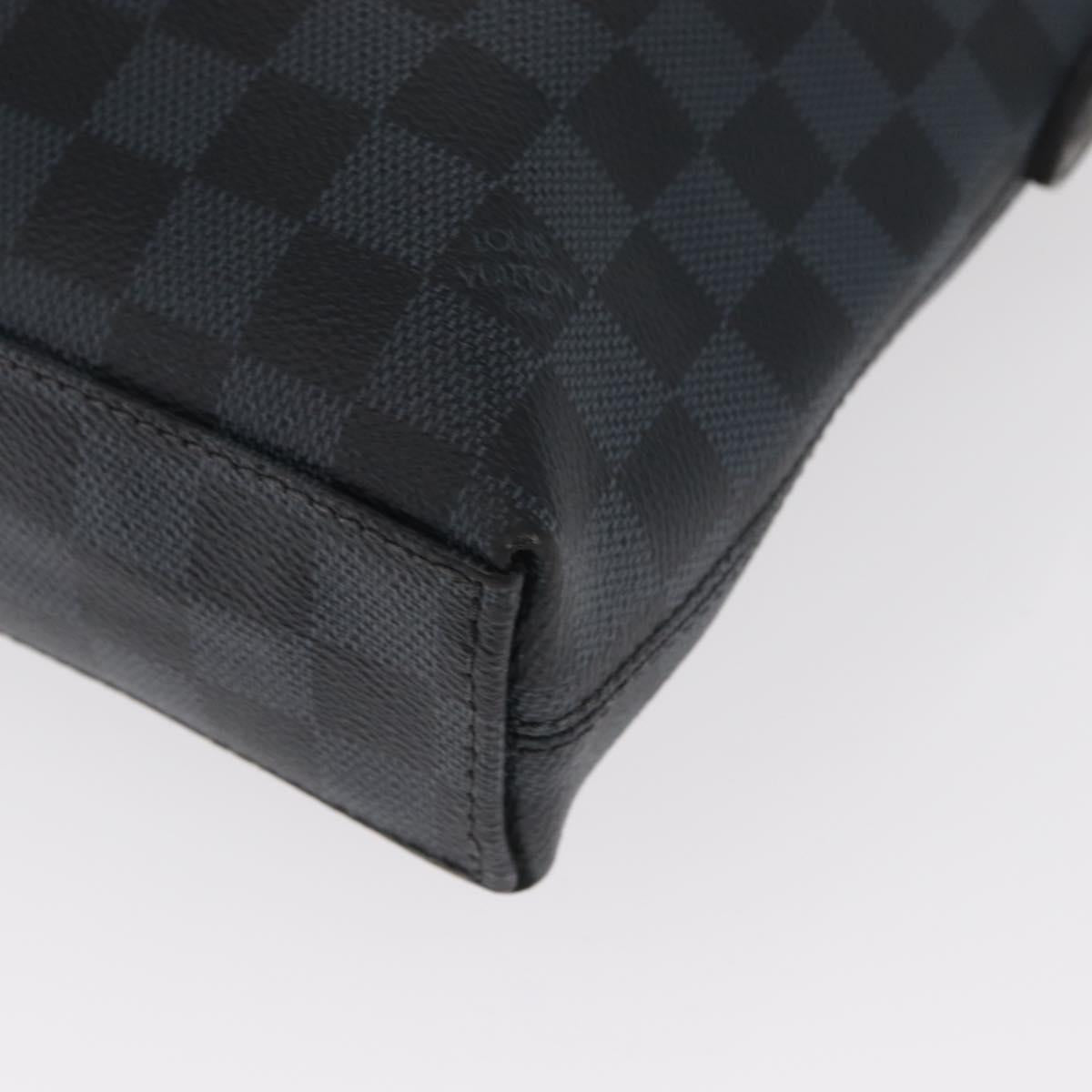 LOUIS VUITTON Damier Cobalt Porte Documents Jules Bag 2way N41589 Auth ep12472